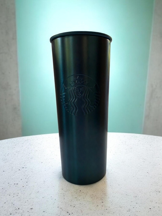 Starbucks Other - Starbucks Matte Dark Green Stainless Tumbler